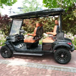 LSV Street Legal 4 Seater Electric Golf Cart DOT/CE/FMVSS 500 Certified 72V Lithium 25MPH Low Speed Vehicle 70-90km