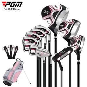 LTG073 YB5 Right Handed Beginner Women Golf Clubs Complete Set with Golf Stand Bag