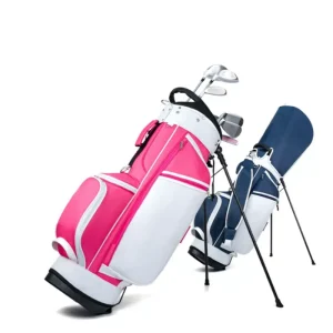 Ladies Lightweight Nylon Golf Stand Bag Large Capacity Golf Carry Bag for Outdoor Training