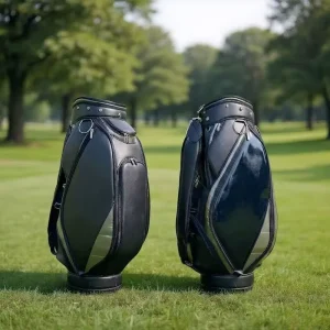 Large Capacity Sports Golf Bag Multi Zipper Compartments Convenient to Carry for Golf Course Training Competitions
