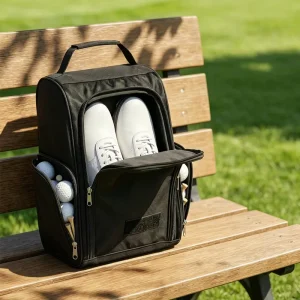 Large Capacity Waterproof Golf Shoe Bag with Zipper