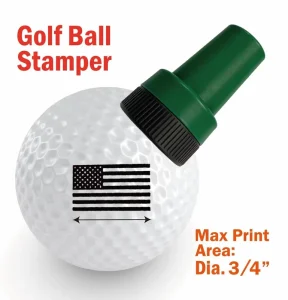 Large Custom Logo Golf Ball Stamps With Fast Drying Ink Golf Accessories
