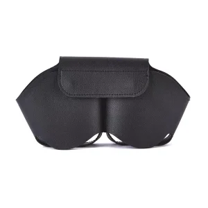 Large Eco friendly Leather Headphone Storage Bag Gloss Varnishing Protective Cover Head Mounted for for