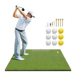 Large Size Outdoor Golf Club Training Range Hitting Mat Golf Putting Mat Other Golf Products With Holes