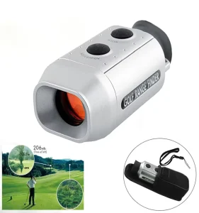 Latest 7X Rangefinder Golf Monocular Rangefinder Electronic Telescope Silver Digital Golf Scope Rangefinder
