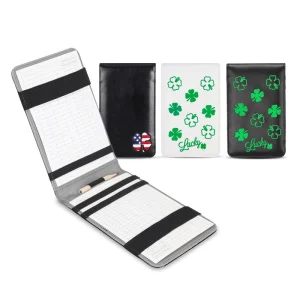 Latest Models Golf Scorecard Holders Outdoor Custom Leather Golf Scorecard Holder With High Material