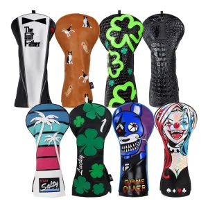 Leather Golf Driver Head Cover