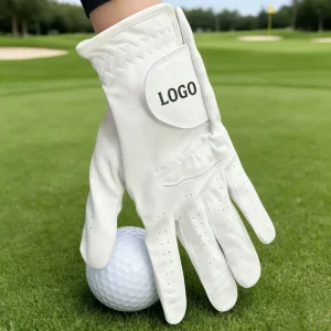 Leather Golf Gloves Waterproof UV Protection Flexible Comfort Design Long Lasting Grip for Golf Club Matches Daily