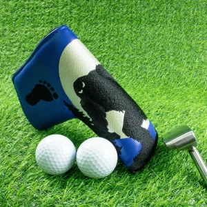 Leather Golf Putter Club Headcover