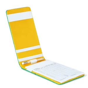 Leather Golf Scorecard Holder With Pencil