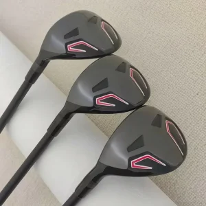 Left Hand Golf Hybrid Rescue Club 3 4 5 Set Speed Pocket High Forgiveness Forged Steel Shaft OEM Custom Logo Low MOQ