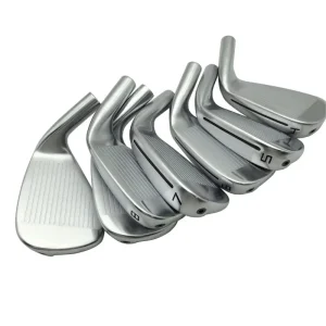 Left Handed OEM ODM Factory Custom Silver Forged Blade Golf Iron Club #4 P Men Women Stainless Steel Golf Iron Set
