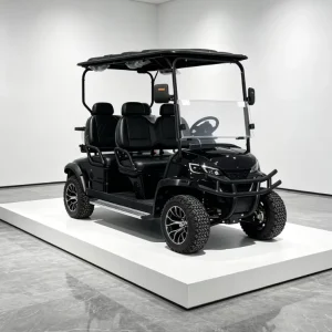 Lifted 4 Seater Club Car Golf Cart 72V Lithium Off Road Golf Cart with 7.5KW Motor for Golf Courses and Manor