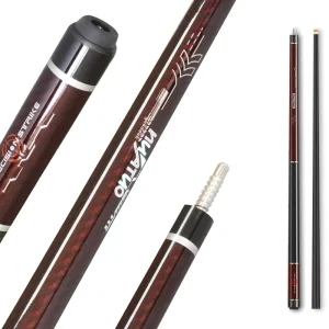 Light Carbon Shaft Cue 11.5 12.5mm Tip Professional Snooker & Billiard Cue Carbon Fiber Construction with MOQ 2