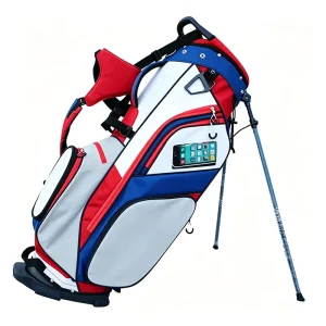 Lightweight 6-Way Divider Polyester Golf Stand Bag with Double Straps Waterproof