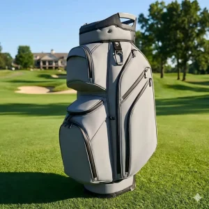 Lightweight Golf Bag Waterproof PU Leather 14 Way Divider Portable Durable Eco Friendly Practice Bag
