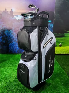 Lightweight Golf Cart Bag, 14-Way Divider, Shoulder Strap