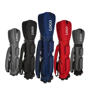 Lightweight Large Capacity Golf Club Bag with Wheel Custom Design Sunday Bag for Golfers