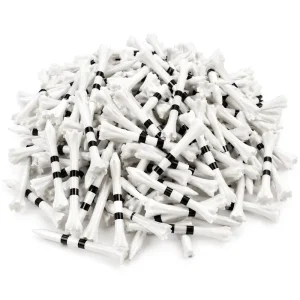 Lightweight Plastic Forked Golf Tees 83mm Split Head Design for Beginners Practice Durable Driving Range Tees