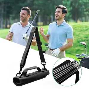 Lightweight Portable Foldable Mini Golf Club Carrier Sunday Bags for Driving Range Convenient Mini Golf Club Carrying Bag