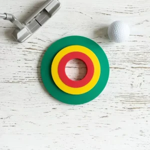 Lightweight Portable Silicone 3 Sized Detachable Waterproof Cup Hole for Indoor Outdoor Golf Putting Practice Golf Training Aid