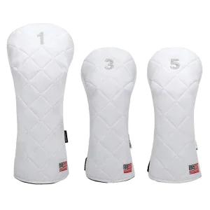 Lightweight Synthetic Breathable Washable Quick Dry Golf Headcovers Travel Case Portable Foldable Compact Golf Accessories