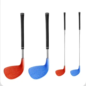 Lightweight Telescopic Right Handed Golf Club with Enhanced Impact Area and Stainless Steel Shank