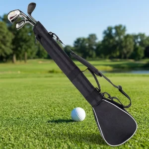 Lightweight Training Golf Club Carry Bag Practice Foldable Golf Carry Bag with Handle