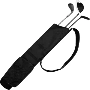 Lightweight Travel Carry Golf Bag Durable Golf Bag with Cushioned Shoulder Strap for Driving Range Practice Easy Transport