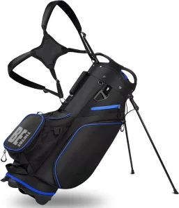 Lightweight Unisex Golf Stand Bag, 6 lb, 14-Way Divider, Dust Cover, Waterproof