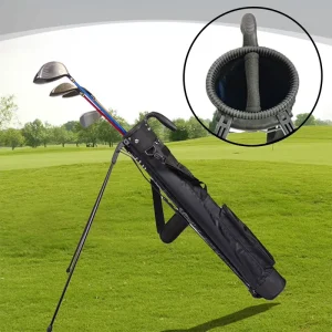 Lightweight Waterproof Golf Stand Bag with Bracket Durable Eco Friendly Nylon Golf Club Carry Bag