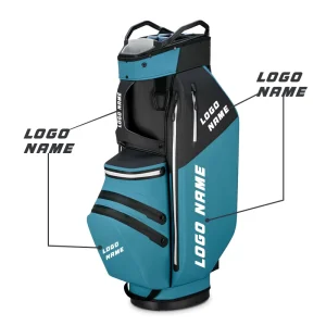 Lightweight Waterproof High-Frequency Welding Golf Bag with 14-Way Dividers