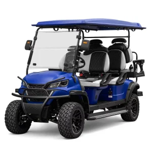 Lithium Battery 6 Seats Forward Off Road Street Legal Electric Golf Buggy Trolley Golf Cart
