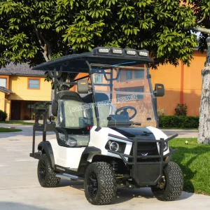 Lithium Battery Electric Golf Cart 4 Seater 72V 30-50Km/h 500kg Curb Weight