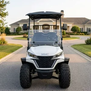 Lithium Battery Street Legal 2 Seater Electric Golf Cart for Resort Golf Course Park Community