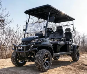 Long Mileage Lithium Custom Street Legal 4 Seater Golf Cart Custom Battery Capacity