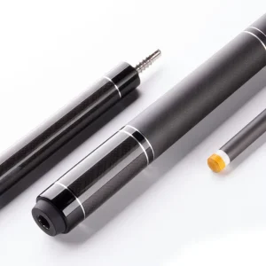 Low Deflection Carbon Fiber Pool Cue 11.8mm 12.5mm Tip 57 Inch 1/2 Split Billiard Cue Stick OEM Custom Logo