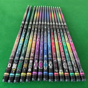 Low Deflection High end 57in Carbon Fiber Pool Cue Billiard Cue 10 13mm Piano Paint Butt Pool Cue Sale