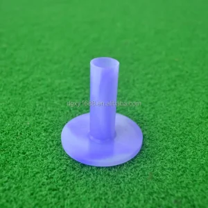 Low MOQ Rubber Golf Tees Unbreakable Mixed Colors Sizes Golf Plastic Tees Golf Range Tees Set for Indoor Outdoor Practice