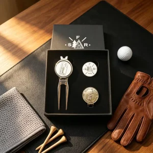 Low Moq Golf Ball Marker Coin Magnetic Golf Ball Marker Divot Tool Golf Ball Marker Custom