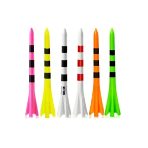 Low Resistance 83mm Plastic Golf Tees with 5 Prong Stripe Design Durable Bulk Promotional Golf Accessories for Custom Logos