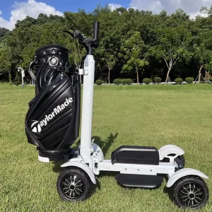Loyal Intelligent GPS Foldable Waterproof Electric Golf Cart Scooter with Lithium Battery