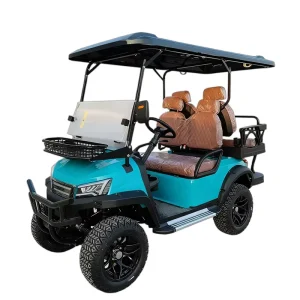Luxury 4 Seater Electric Golf Cart Lithium Battery Powered Street Legal Club Buggy