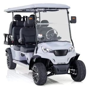 Luxury 6-Seater Electric Golf Cart with 48V AC Motor and Lithium Battery