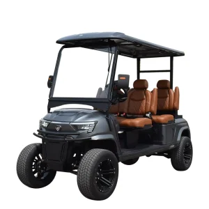 Luxury 72V Off Road Electric Golf Cart Utility 4 Seats New Condition Certified Sightseeing Golf Carts