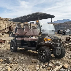 Luxury Comfortable 6-seat Off-road Electric Golf Cart Suitable for Camping Sightseeing and Club Use