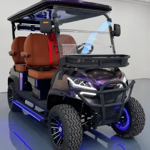 Luxury Design Off road Electric 4 Seater Golf Cart 48v 72v Battery Mini Golf Cart Accept Customization