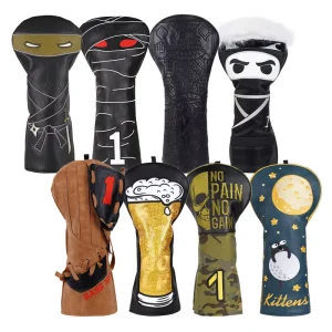 Luxury Golf Accessories Driver Golf Headcover PU Leather Good Product Quality Golf Head Cover