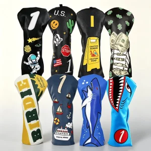 Luxury Golf Club Driver Head Covers