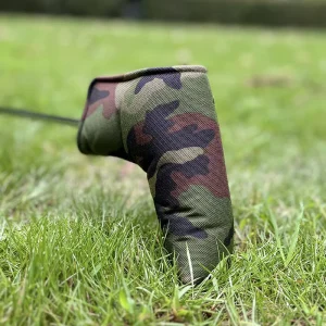Luxury High Quality Plush Soft Magnetic Closure 3D Embroidery Customizable Custom Color Custom Size Golf Putter Headcover Set